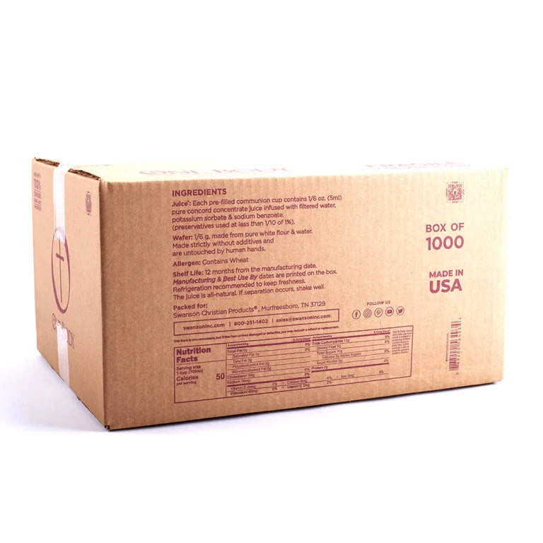 One Body - Prefilled Communion Cups