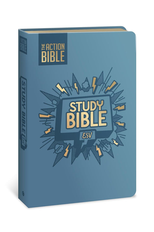 The Action Study Bible - Leathersoft ESV