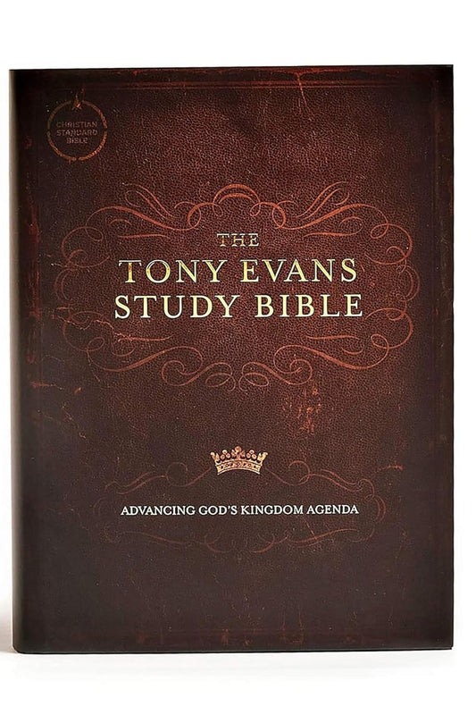 Tony Evans Study Bible - CSB (Hardcover)