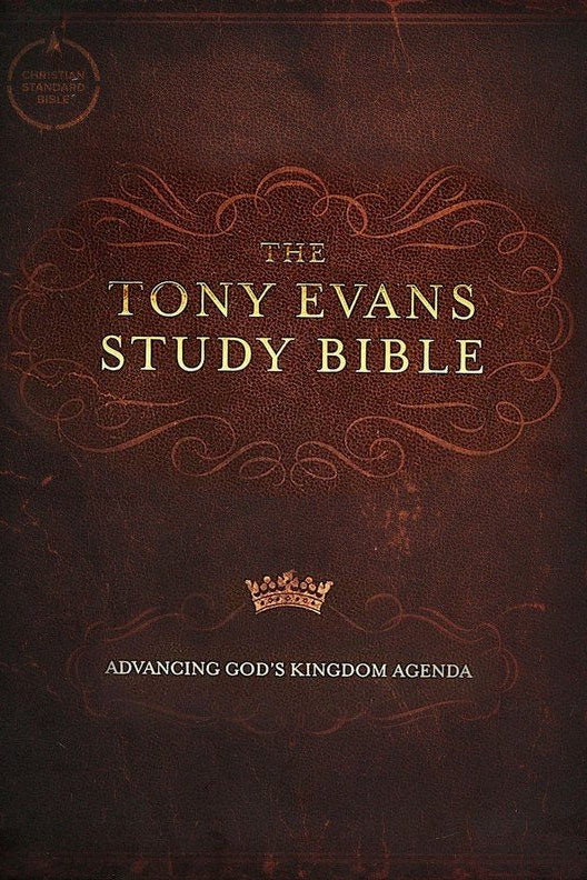 Tony Evans Study Bible - CSB (Hardcover)