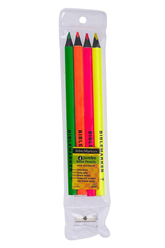 Highlighter Pencil Set - Jumbo (4-Pack)