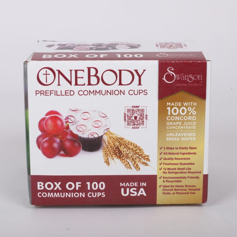 One Body - Prefilled Communion Cups