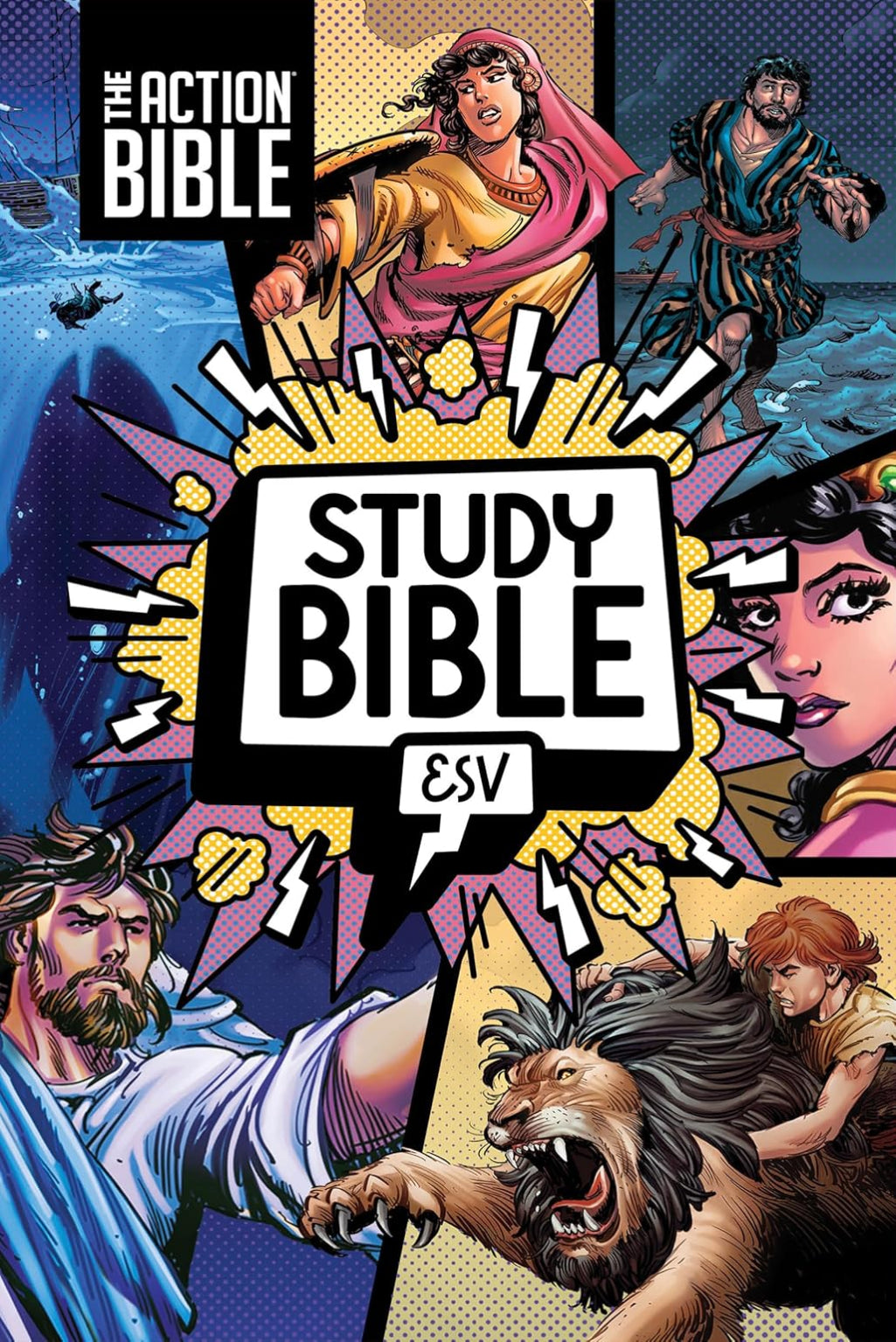 The Action Bible - Study Bible ESV – Red Letter Supply