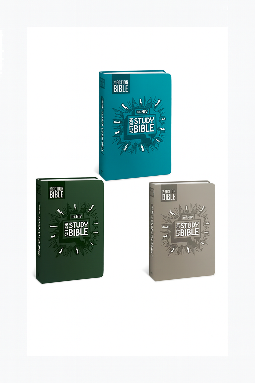 The Action Study Bible - Leathersoft NIV