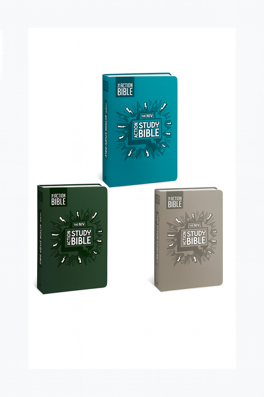 The Action Study Bible - Leathersoft NIV