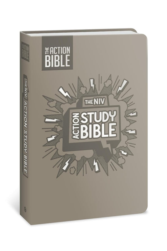 The Action Study Bible - Leathersoft NIV